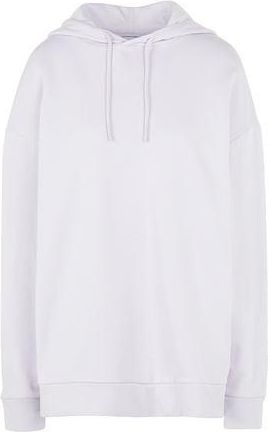 8 by YOOX ORGANIC COTTON RELAX FIT DROP SHOULDER HOODIE