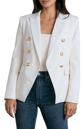 Rag & Bone Preston Wool Blend Blazer in White at Nordstrom Rack, Size 6