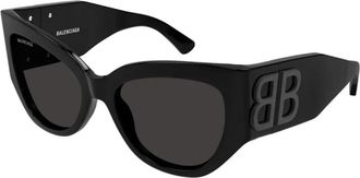 Balenciaga Authentieke Bril met Topkwaliteit - unisex - Zonnebrillen - Zwart - 55 MM - Accessoires