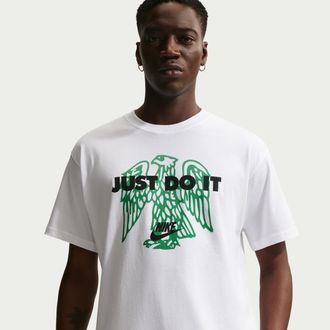 Nike Nigeria 1996 Reissue Nike Mens Soccer T-Shirt in White | IQ2248-100