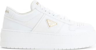 Prada Dames, Schoenen, Wit, Maat: 40 EU Leer