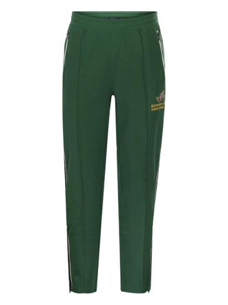 Polo Ralph Lauren appliqu&eacute; stripe trousers - Green