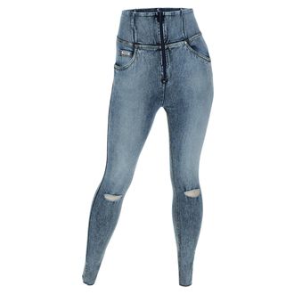 Freddy Jeans push up WR.UP curvy denim navetta marble con strappi