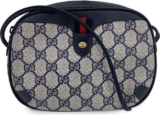 Gucci Gucci Vintage stoffen schoudertas Ophidia
