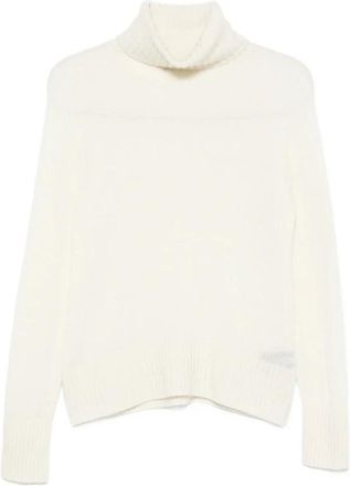 Aragona Cashmere Truien - Dames - Cashmere truien - Wit - M - Truien & Vesten