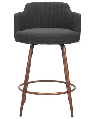 Zuo Set Of 2 Kono Swivel Counter Stools