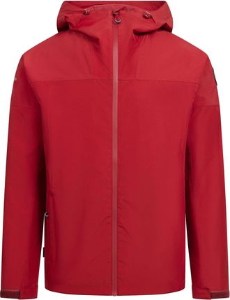 Trespass Mens Monach Waterproof Jacket (Deep Claret) - Navy/Red - Size X-Small