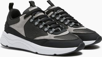 Unseen Footwear Mens Clarn Black/Grey/White - Multi/Black/Grey/White - Size: 10