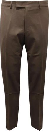 PT01 Stretch wollen broek - Heren - Slim Fit Broeken - Groen - XL - Wol - Broeken