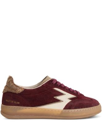 MOA Master Of Arts lightning bolt detail sneakers - Red