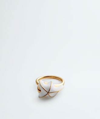 Bottega Veneta Anello Drop - Bianco - Donna - 11