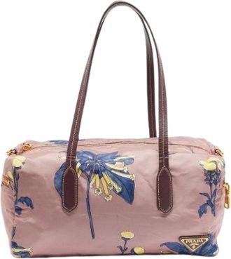 Prada Pre-owned Shoulder Bags, female, Multicolor, Size: ONE SIZE Pre-owned Satchel