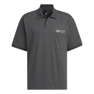 adidas Verbiage Polo Shirt Black IP3979
