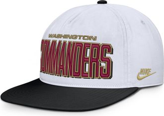 Nike Washington Commanders Pro Nike Mens NFL Adjustable Hat in White | NF57064N9E-VGY