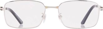 Cartier Santos de Cartier Demo Rectangular Mens Eyeglasses CT0555OA 002 55