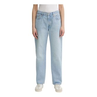 Levi's Dames, Jeans, Blauw, Maat: W25 L32 Katoen