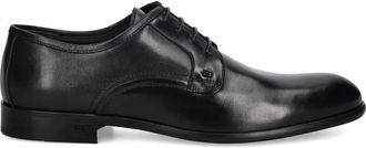 Baldinini lace-up derby shoes - men - Calf Leather/Calf Leather/Calf Leather/Rubber - 41 - Black