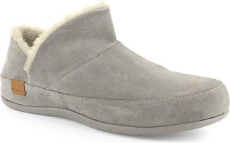Strive Footwear Geneva Faux Fur Slipper in Charcoal Grey at Nordstrom, Size 6