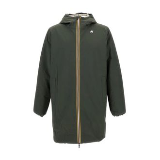 K-Way Heren, Mantels, Groen, Maat: M Poliester