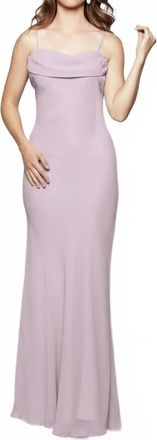Milano Formals Flowing Muse Maxi Dress In Lavender