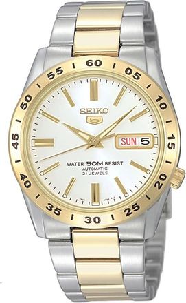 Seiko Classic Automatic White Dial Mens Watch SNKE04K1