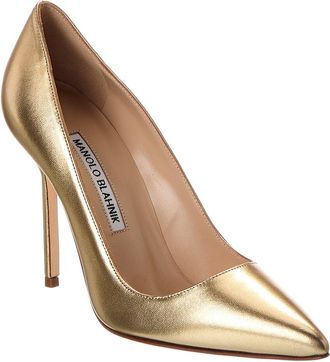 Manolo Blahnik Bb 105 Leather Pump