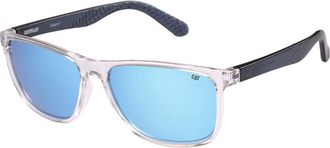 CAT CTS 8041 Polarized 113P Mens Sunglasses Clear Size 59
