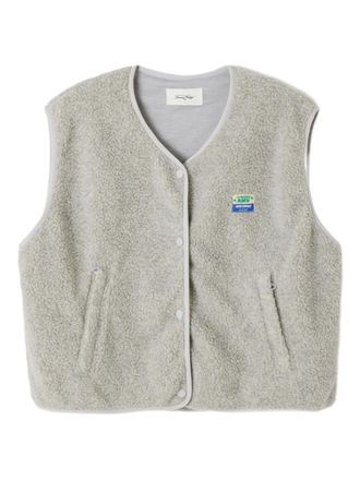 American Vintage Hoktown buttoned waistcoat - Grey