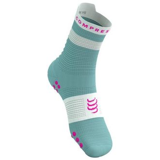Compressport Pro Racing Socks V4.0 Run High Laufsocken - Unisex | t&uuml;rkis