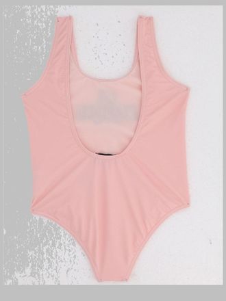 Moschino Teddy Bear Print One-Piece Swimsuit - Pink