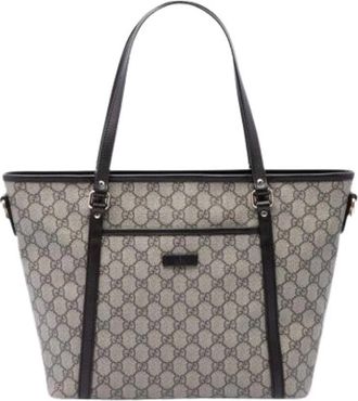 Gucci Pre-owned Satchel - Dames - Vintage Shopper - Beige - ONE Size - Vintage