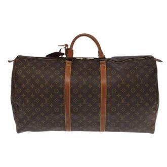 Louis Vuitton Pre-owned Weekend Bags, unisex, Brown, Size: ONE SIZE Pre-owned Keepall Bag
