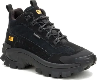CAT erpillar Intruder Mid WP P726385, Mens Trainers, Black, Black, 11 UK