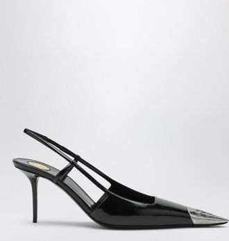 Saint Laurent Jeanne black patent leather pumps
