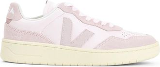 Veja V-90 Leren Sneakers - Dames - Sneakers - Wit - 37 EU - Leer - Schoenen
