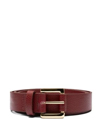 Studio Chofakian Strata leather belt - Red