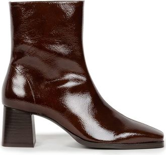Bobbies Marlie Flat Ankle Boots in Ganache at Nordstrom, Size 10.5