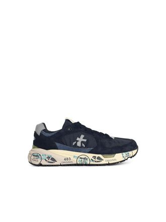 Premiata Sneakers Mase 8020 in misto camoscio blu