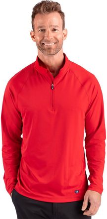 Cutter & Buck Prospect Recycled Featherlight Stretch Mens Quarter Zip