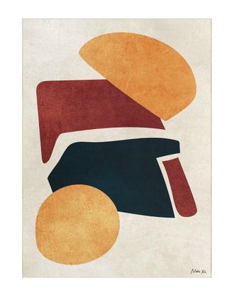 Empire Art Direct Earth Tone Washable Geometric Art Area Rug