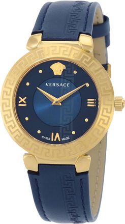 Versace Daphnis Quartz Blue Dial Ladies Watch V16040017