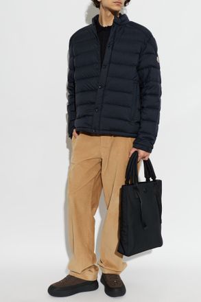 Moncler Selves Down Jacket, Mens, Navy Blue