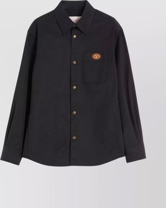 Valentino Garavani oversized shirt jacket