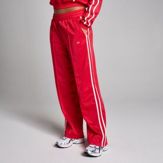 MyProtein Pantal&oacute;n de ch&aacute;ndal de pernera recta Tricot Track para mujer de MP - Chilli - XS