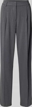 Christian Berg Anzughose mit Ges&auml;&szlig;taschen in Dunkelgrau Melange, Gr&ouml;&szlig;e 42