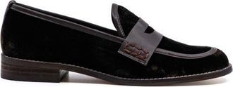 Andrea Gomez Camila Velvet Loafer in Chocolate at Nordstrom, Size 40.5