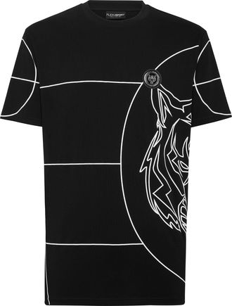 Plein Sport T-Shirt Ronde Hals Tiger