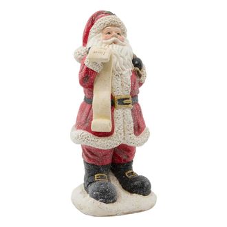 F&eacute;&eacute;ric Lights & Christmas Pap&aacute; Noel Luminoso Con Luces Led, De Resina, 47 Cm De Altura - Feeric Lights & Christmas