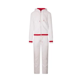 Kiton Training Sets, male, White, Size: 2XL Tuta Jogging