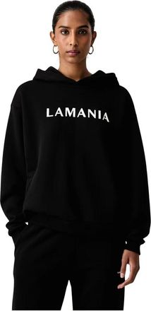 La Mania Every Sweatshirt - Dames - Sweatshirts & Hoodies - Zwart - Maat: L Katoen